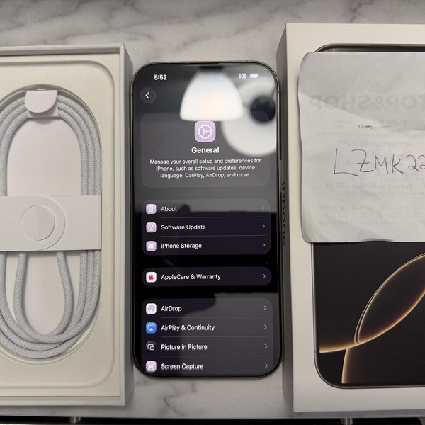 Apple iPhone 16 Pro - Unlocked, 256 GB, Natural, A3083