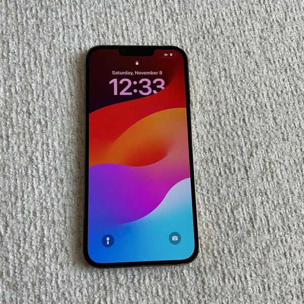 Apple iPhone 13 Pro Max - Unlocked, 128 GB, Gold, A2484