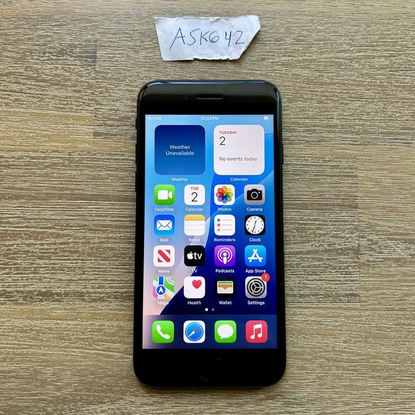 Apple iPhone SE 3rd Gen 2022 - Unlocked, 128 GB, Midnight, A2595