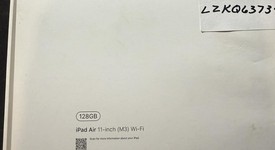 New
													Apple iPad Air 11" (M3) 2025 - Wi-Fi, Starlight, 128 GB, A3266, photo 3 of 4