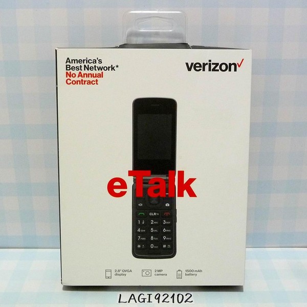 KAZUNA eTalk - Verizon, Black