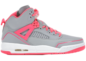 Jordan Spizike Wolf Grey Racer Pink (GS) for sale