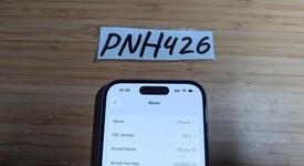 Good
													Apple iPhone 16 - AT&T, Ultramarine, 128 GB, A3081, photo 2 of 10