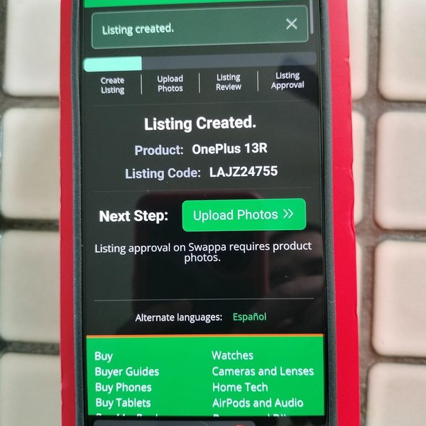 OnePlus 13R - Unlocked, 256 GB, Nebula Noir, 12 GB