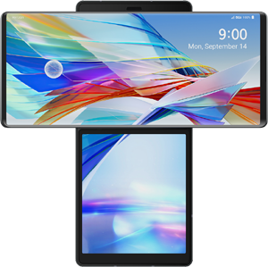 LG Wing - T-Mobile, 256 GB, Gray, 8 GB, LM-F100TM