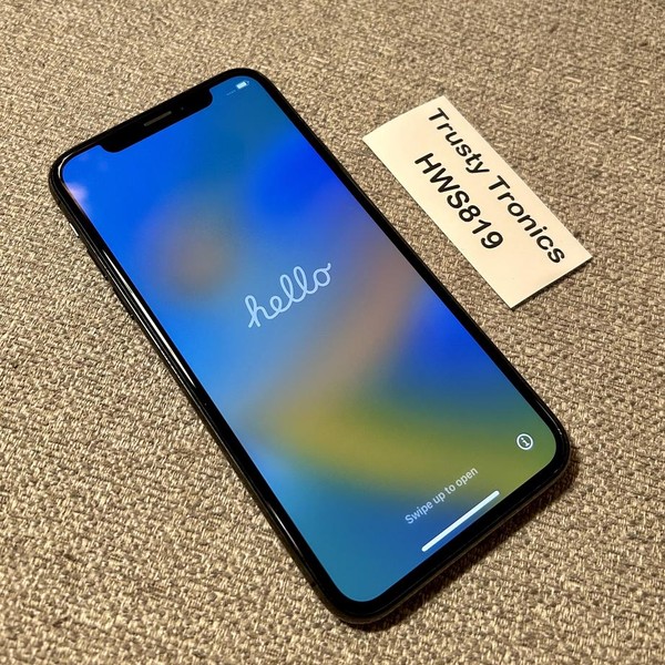 Apple iPhone X - Unlocked, Gray, 64 GB, A1865