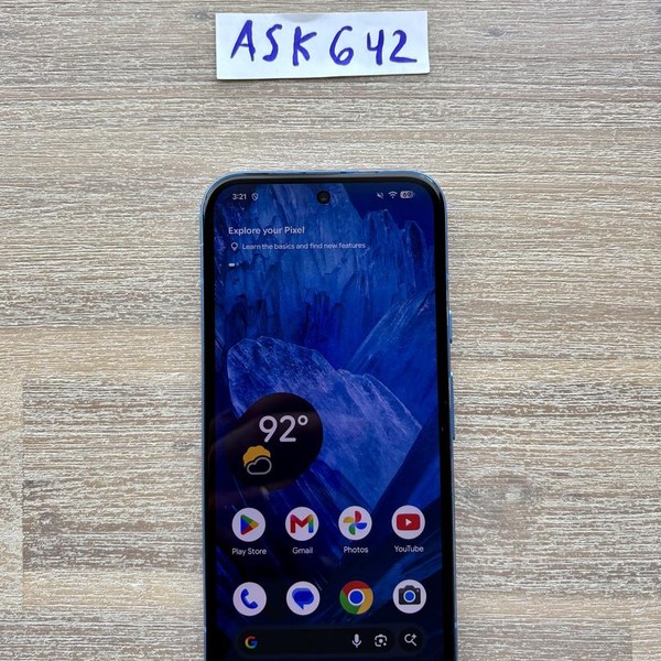Google Pixel 8a - Verizon, 128 GB, Bay, 8 GB, G8HHN, mmWave 5G
