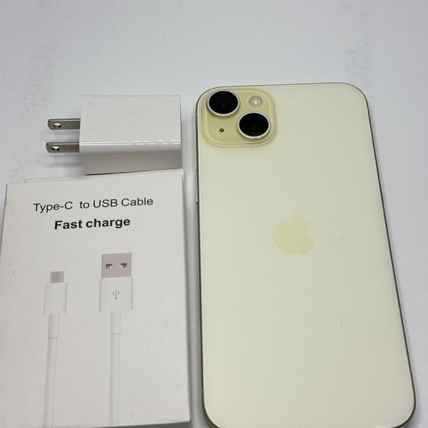 Apple iPhone 15 Plus - Unlocked, 256 GB, Yellow, A2847