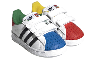 adidas Superstar LEGO White (TD) for sale