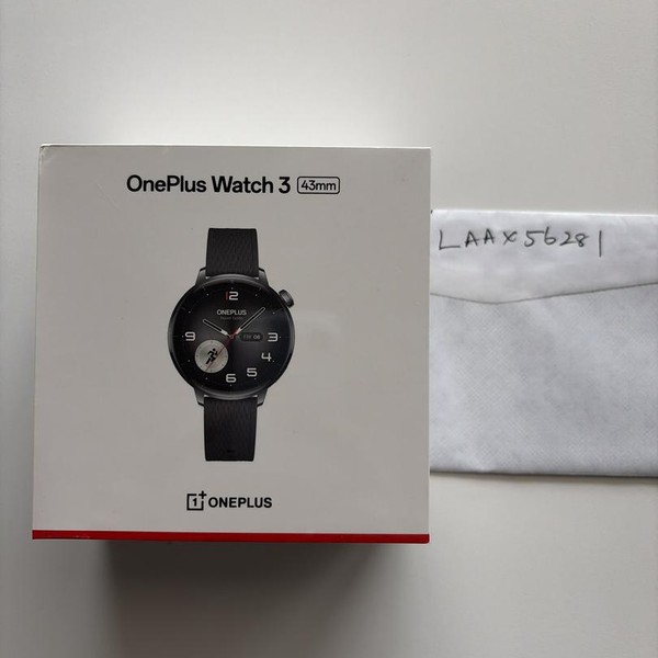 OnePlus Watch 3 - Black Steel, 43mm