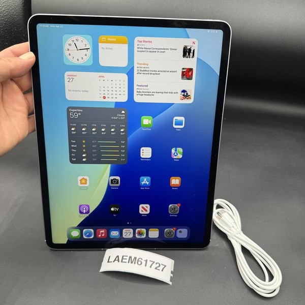 Apple iPad Air 13 inch (M2) 2024 - Unlocked, 128 GB, Purple, A2899