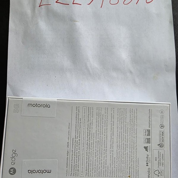 Motorola Edge (2025) - Unlocked, 256 GB