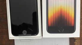 Mint
													Apple iPhone SE 3rd Gen 2022 - Unlocked, Midnight, 64 GB, A2595, photo 5 of 8