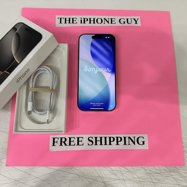 Apple iPhone 16 Pro - Unlocked, 128 GB, Natural, A3083