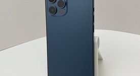 Good
													Apple iPhone 12 Pro Max - Unlocked, Pacific Blue, 256 GB, A2342, photo 3 of 7
