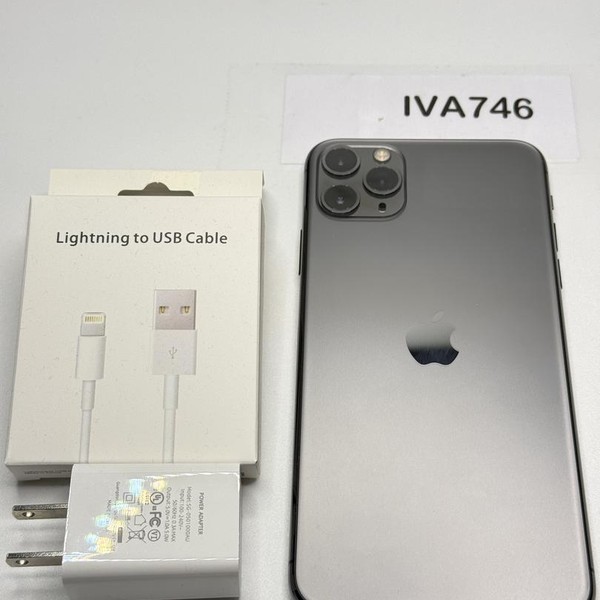 Apple iPhone 11 Pro Max - Unlocked, 256 GB, Gray, A2161