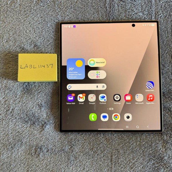 Samsung Galaxy Z Fold7 - Unlocked, 512 GB, Silver Shadow, 12 GB, SM-F966U1