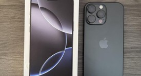 Good
													Apple iPhone 16 Pro Max - Unlocked, Black, 256 GB, A3084, photo 1 of 7