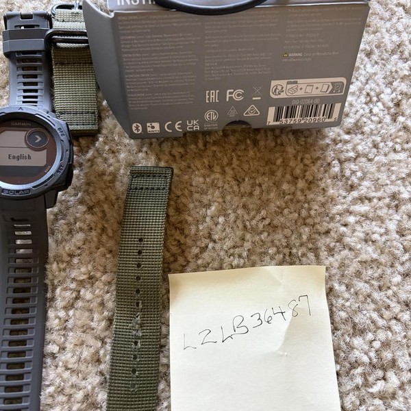 Garmin Instinct Solar - Graphite, Standard