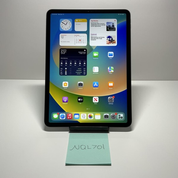 Apple iPad Pro 11 inch 2nd Gen 2020 - Wi-Fi, 256 GB, Gray, A2228
