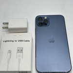 Good Apple iPhone 12 Pro - Unlocked, 128 GB, Pacific Blue, A2341