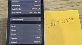 Mint
													Apple iPhone 12 - Unlocked, White, 128 GB, A2172, photo 2 of 8