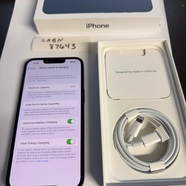 Apple iPhone 13 - Unlocked, 128 GB, Midnight, A2482