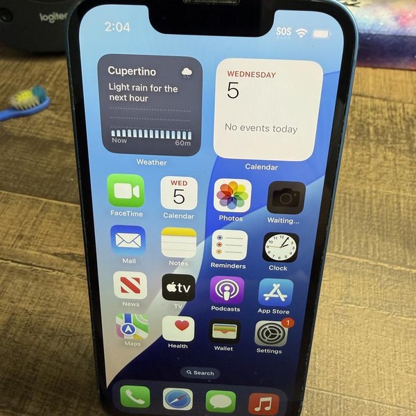 Apple iPhone 13 Mini - Unlocked, 256 GB, Blue, A2481