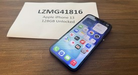 Good
													Apple iPhone 13 - Unlocked, Midnight, 128 GB, A2482, photo 1 of 5