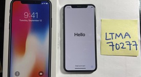Fair
													Apple iPhone X - Sprint, Gray, 64 GB, A1865, photo 1 of 6