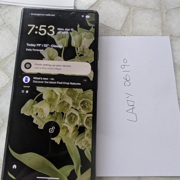 Google Pixel 6 - T-Mobile, 256 GB, Seafoam, 8 GB, GB7N6