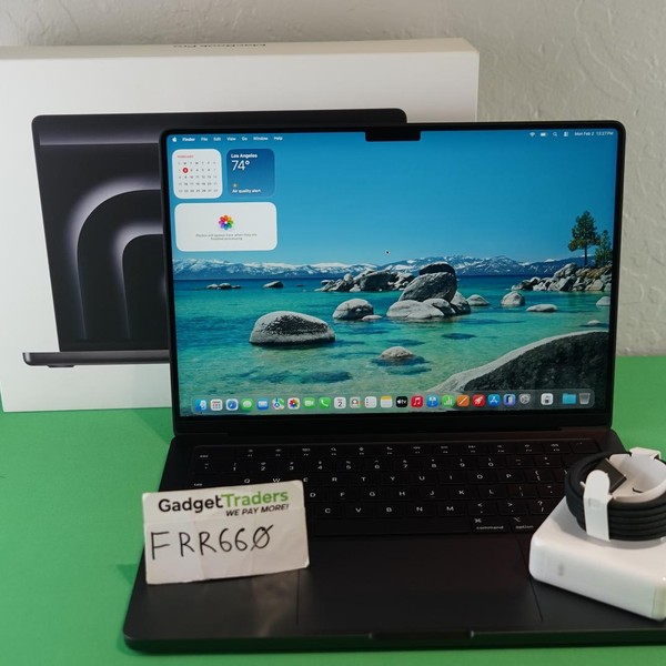 MacBook Pro 2024 - 14 inch - 1 TB, Space Black, 36 GB, Apple M4 Max 14-core