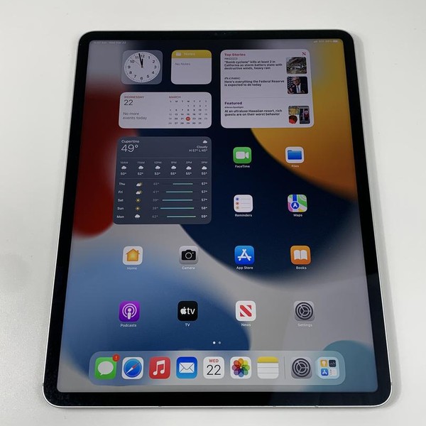 Apple iPad Pro 12.9 inch 5th Gen 2021 - Wi-Fi, 256 GB, Silver