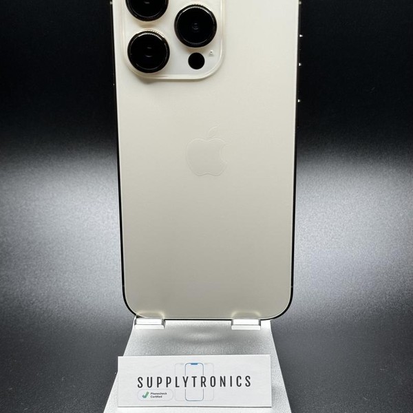 Apple iPhone 14 Pro - Unlocked, 1 TB, Gold, A2650