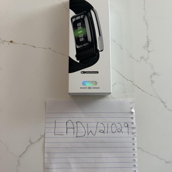 Whoop Fitness Tracker - Black