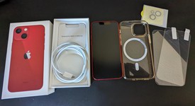 Mint
													Apple iPhone 13 Mini - Unlocked, Red, 128 GB, A2481, photo 1 of 13