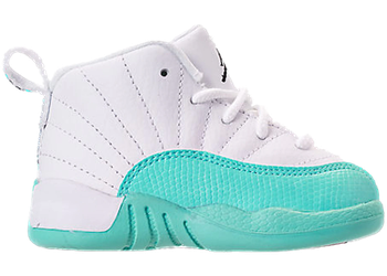 Jordan 12 Retro Light Aqua (TD) for sale