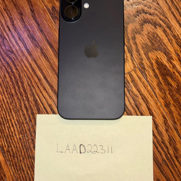 Apple iPhone 16 - Verizon, 128 GB, Black, A3081