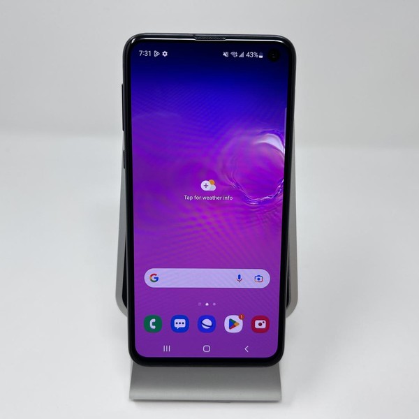 Samsung Galaxy S10e - Unlocked, Black, 128 GB, 6 GB, SM-G970U1