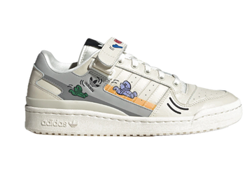 adidas Forum Low Slide White for sale