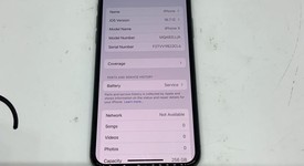 Good
													Apple iPhone X - Unlocked, Gray, 256 GB, A1865, photo 2 of 12