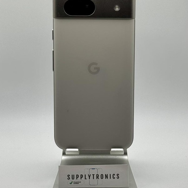 Google Pixel 8a - Unlocked, 128 GB, Porcelain, 8 GB, GKV4X, Sub-6 5G