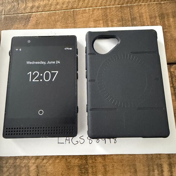 Light Phone 3 - Unlocked, 128 GB, Black, 6 GB