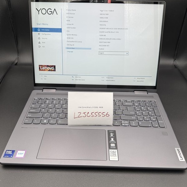 Lenovo Yoga Laptop