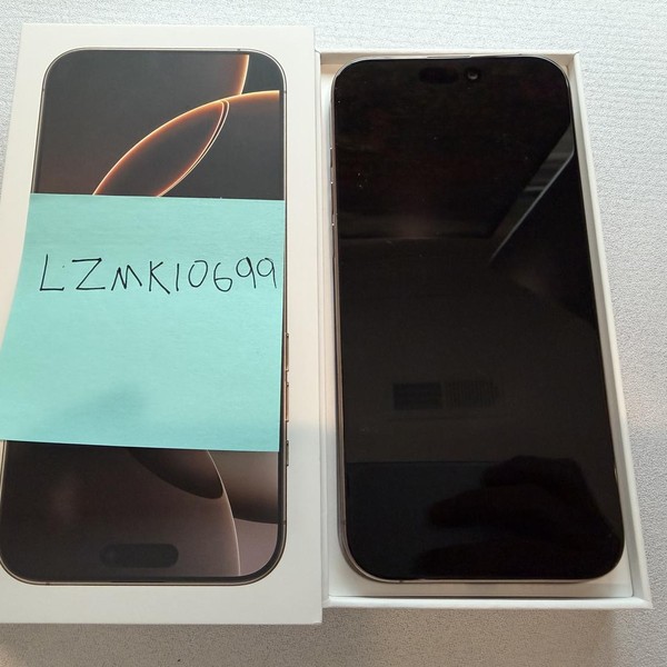 Apple iPhone 16 Pro Max - Unlocked Non-US, 256 GB, Desert, A3296