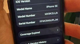 Good
													Apple iPhone SE 2nd Gen 2020 - Verizon, Black, 64 GB, A2275, photo 5 of 6