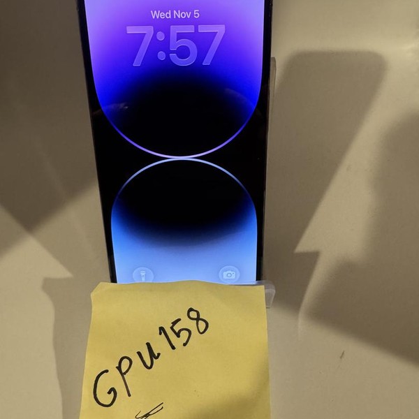 Apple iPhone 14 Pro - Unlocked, 128 GB, Purple, A2650