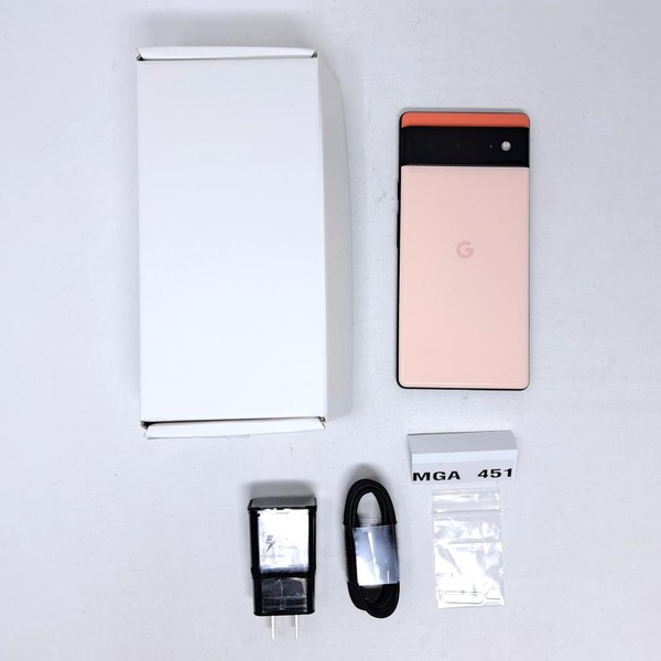 Google Pixel 6 - Unlocked, 128 GB, Coral, 8 GB, GB7N6