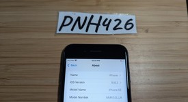 Good
													Apple iPhone SE 3rd Gen 2022 - Unlocked, Midnight, 64 GB, A2595, photo 2 of 14