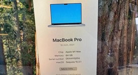 Good
													MacBook Pro 2021 - 16" - Apple M1 Max, Silver, 4 TB, 64 GB, photo 3 of 10